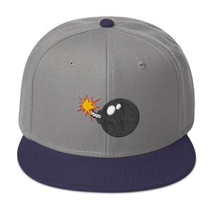 DCA Bomb Logo Snapback Hat by Don's Custom Apparel - Dons Custom Apparel