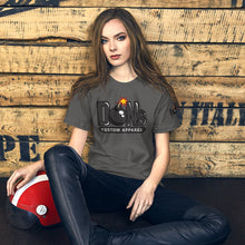 Load image into Gallery viewer, DCA Lit Bomb Logo Tee   (Short-Sleeve Unisex T-Shirt) - Dons Custom Apparel