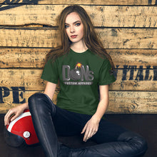 Load image into Gallery viewer, DCA Lit Bomb Logo Tee   (Short-Sleeve Unisex T-Shirt) - Dons Custom Apparel