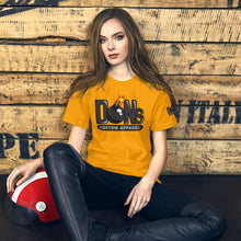 Load image into Gallery viewer, DCA Lit Bomb Logo Tee   (Short-Sleeve Unisex T-Shirt) - Dons Custom Apparel