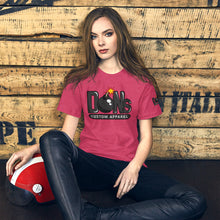Load image into Gallery viewer, DCA Lit Bomb Logo Tee   (Short-Sleeve Unisex T-Shirt) - Dons Custom Apparel