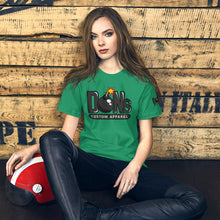 Load image into Gallery viewer, DCA Lit Bomb Logo Tee   (Short-Sleeve Unisex T-Shirt) - Dons Custom Apparel
