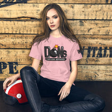 Load image into Gallery viewer, DCA Lit Bomb Logo Tee   (Short-Sleeve Unisex T-Shirt) - Dons Custom Apparel