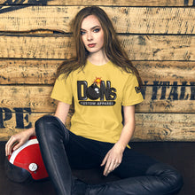 Load image into Gallery viewer, DCA Lit Bomb Logo Tee   (Short-Sleeve Unisex T-Shirt) - Dons Custom Apparel